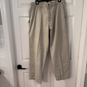 Columbia Outdoor Utility Pants Size 36 34x28.5‎  Relaxed Fit Khaki Cotton Casual